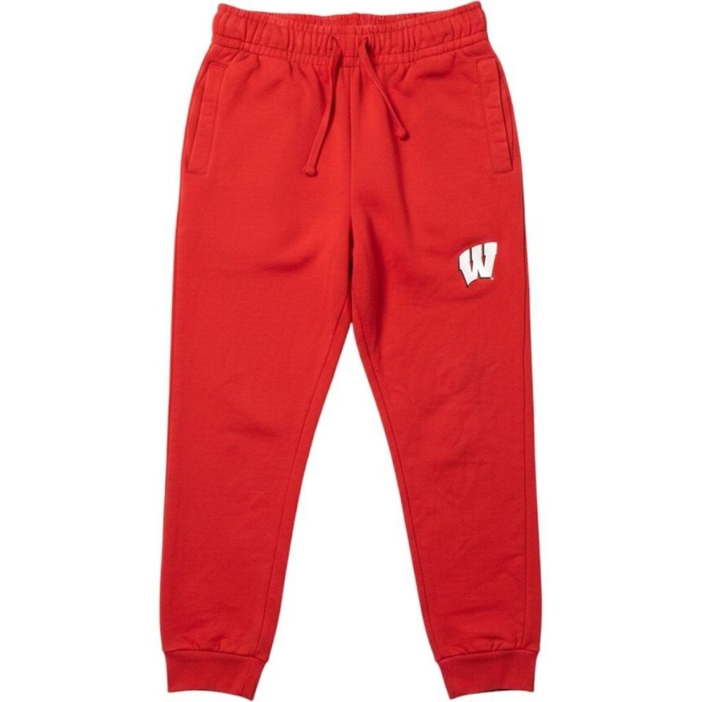 Wisconsin Badgers Red Sweatpants Joggers Smart Blanks NCAA Mens Small